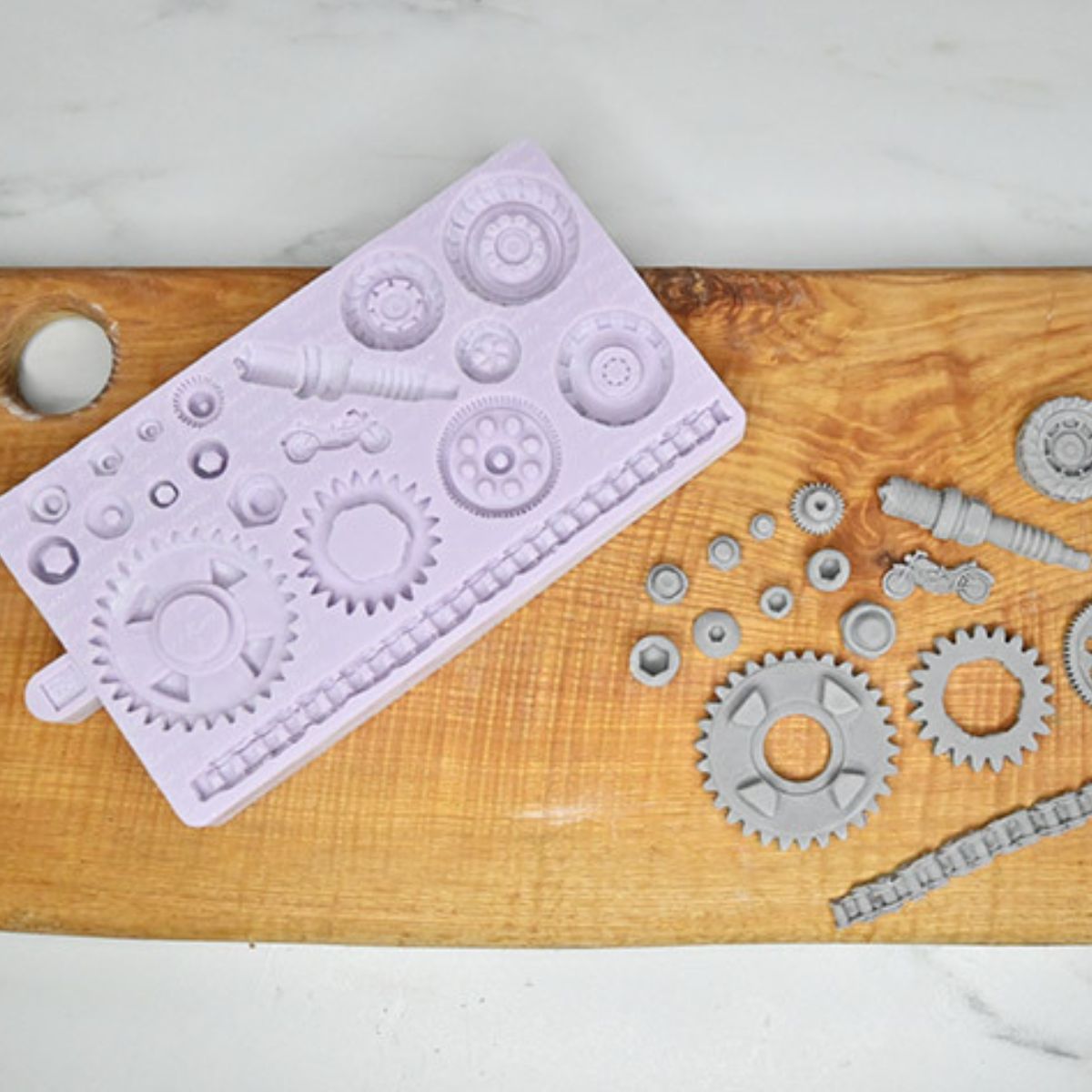 Karen Davies Silicone Mould - Motor Accessories