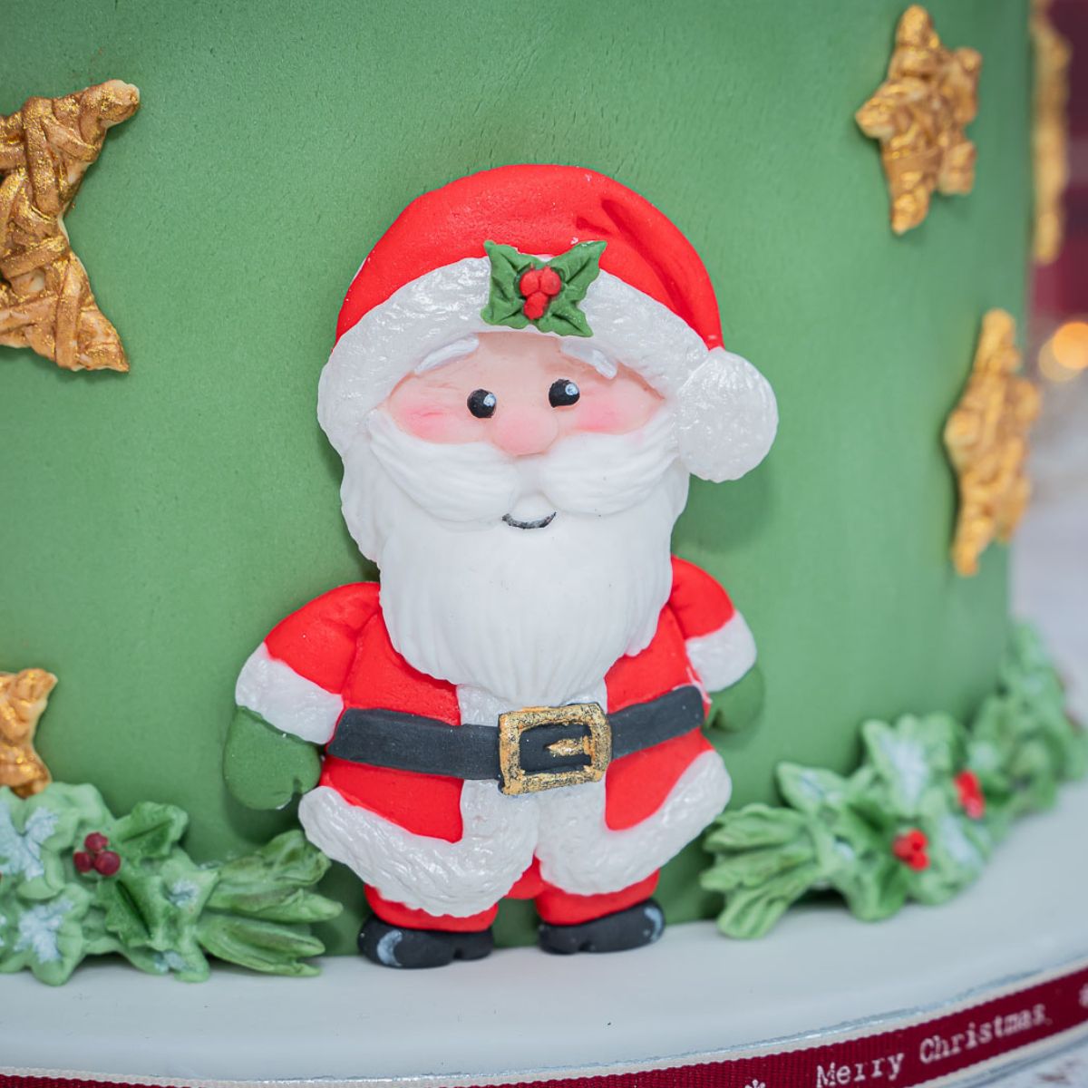 Karen Davies Silicone Mould Gebreide Kerst