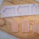 Karen Davies Silicone Mould Hollandse Peperkoek Huisjes