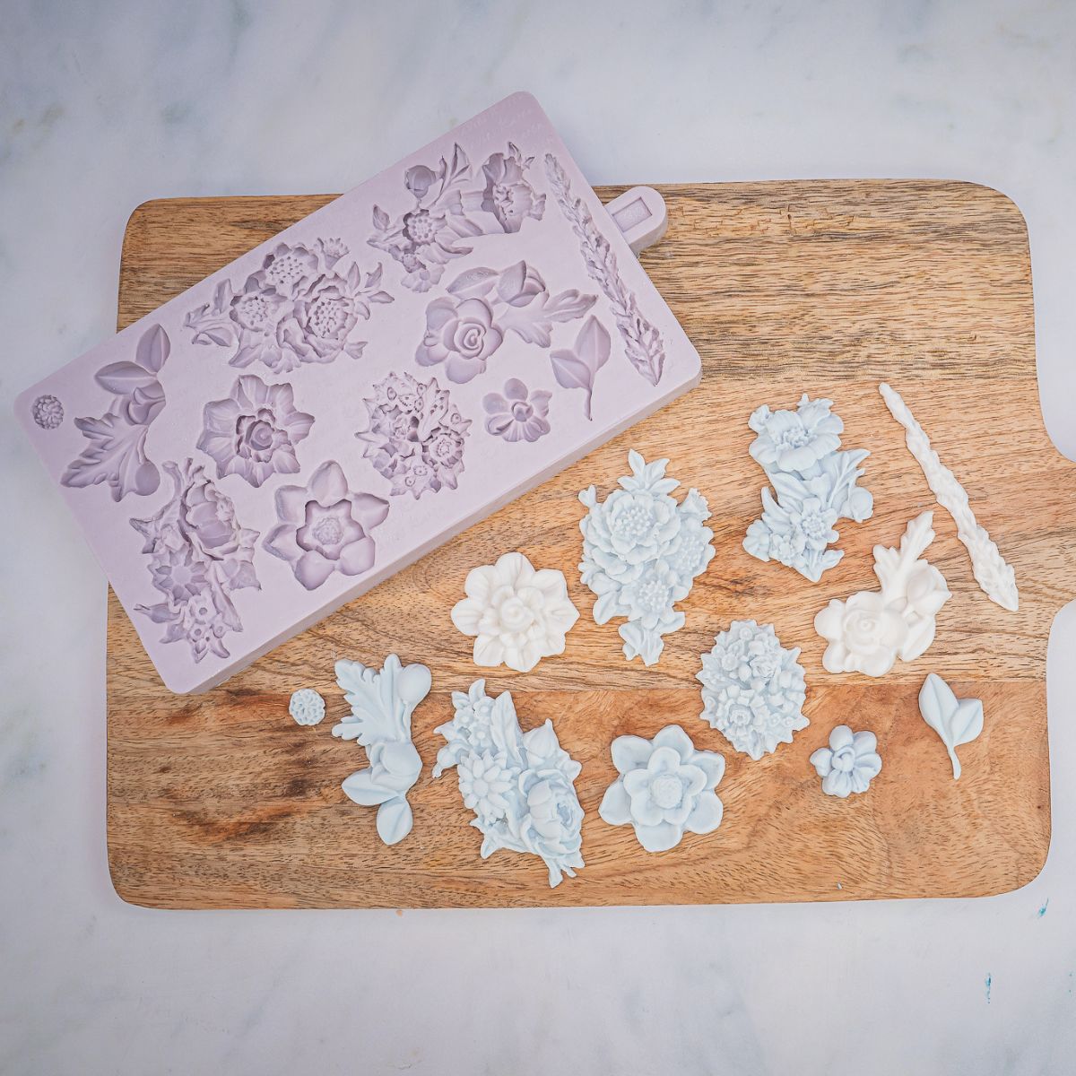 Karen Davies Silicone Mould Bloemen Basics