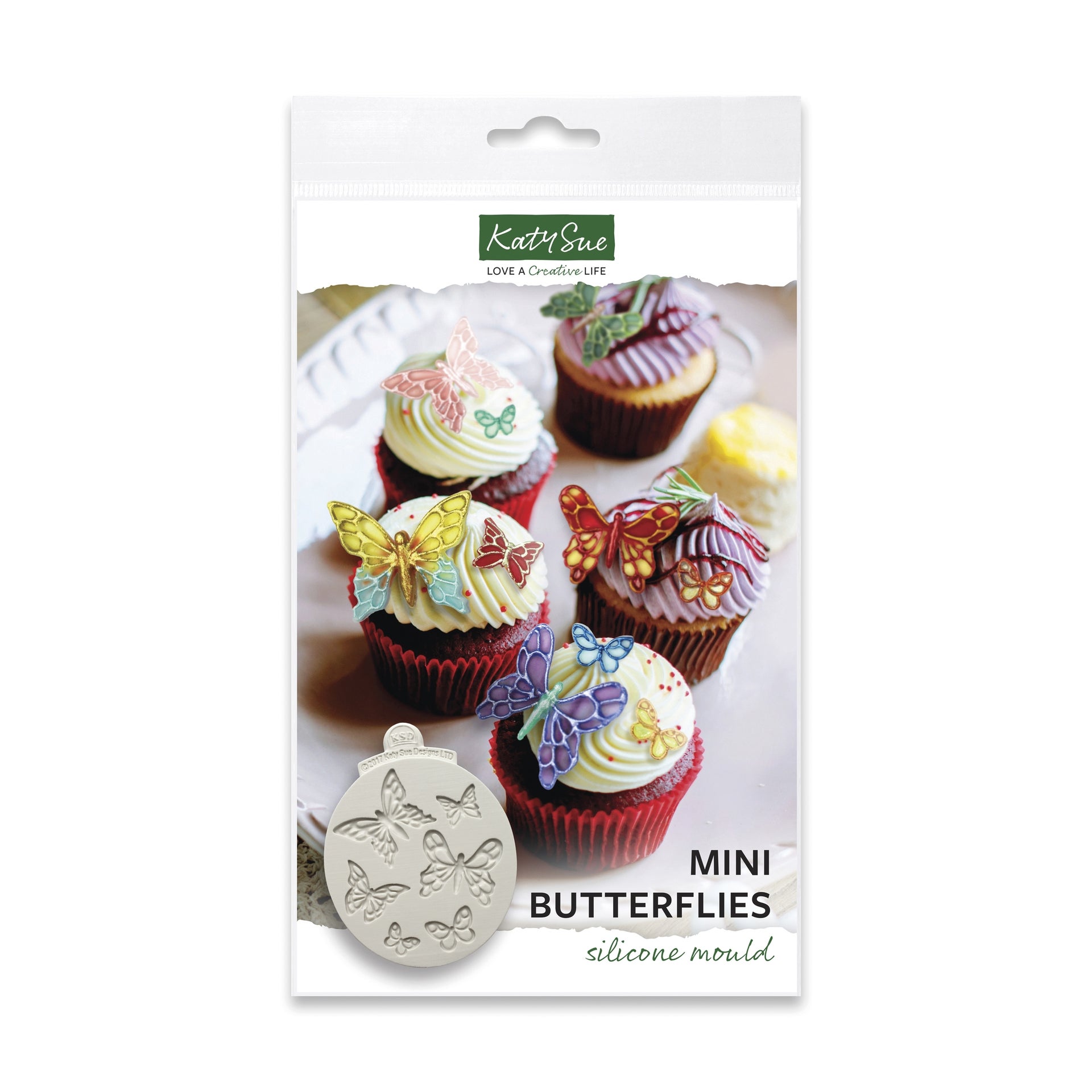 Katy Sue Siliconen Mal - Mini Vlinders