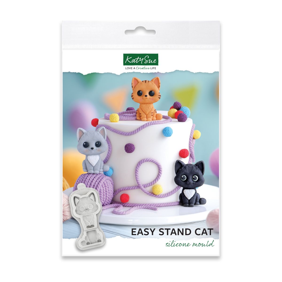 Katy Sue Siliconen Mal - Easy Stand Kat