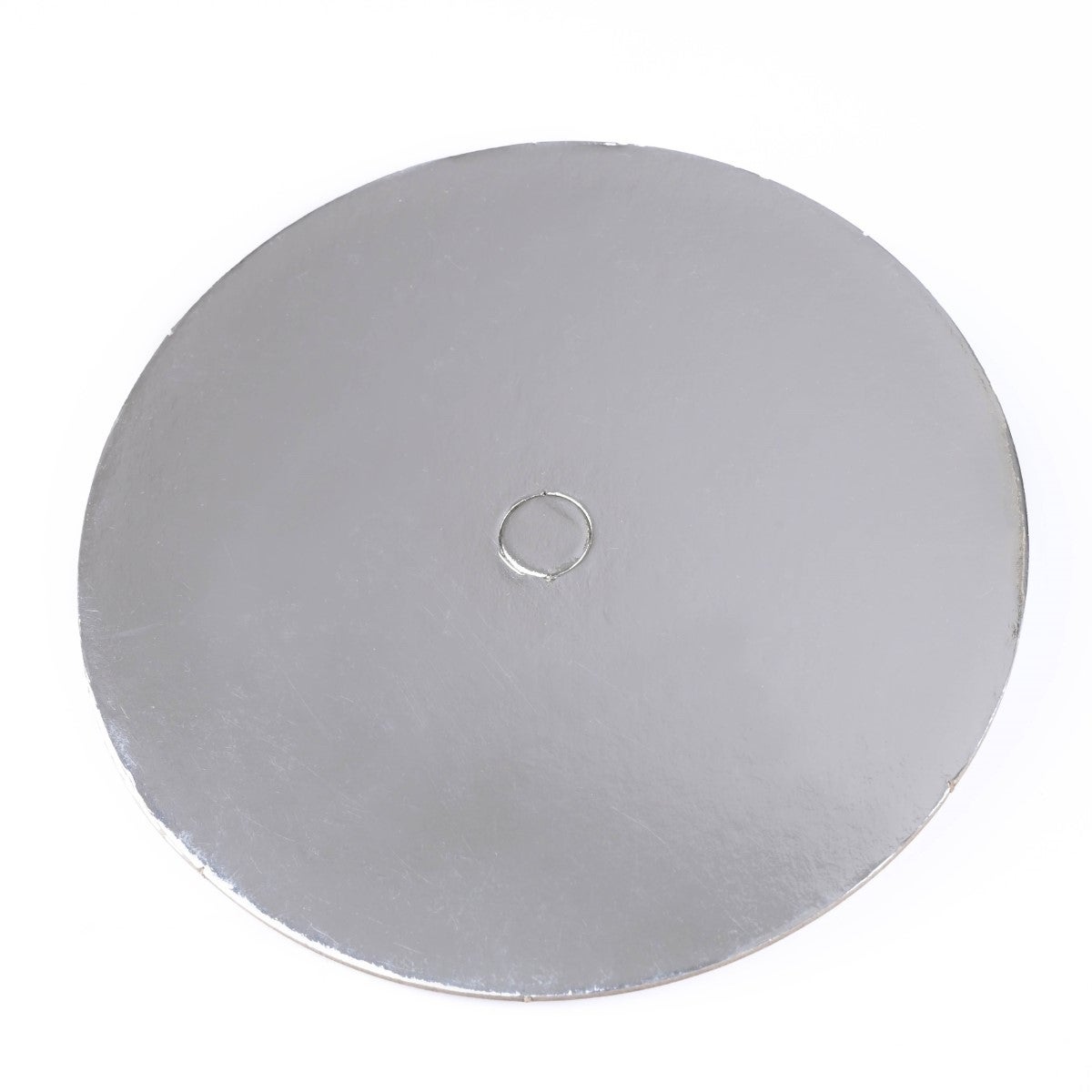 LOYAL Cake Board Geperforeerd Rond - Zilver 18cm pk/10