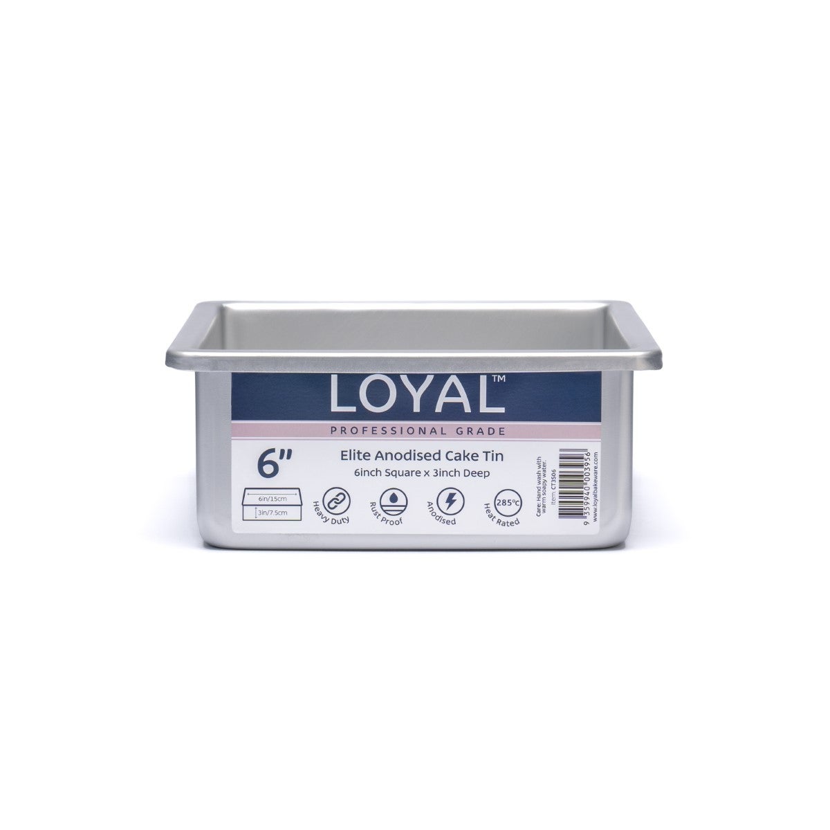 LOYAL Elite Bakvorm - Vierkant 15cm