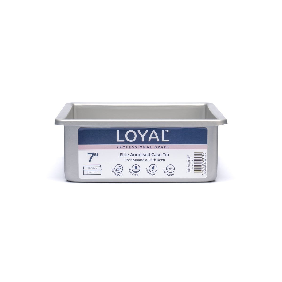 LOYAL Elite Bakvorm - Vierkant 18cm