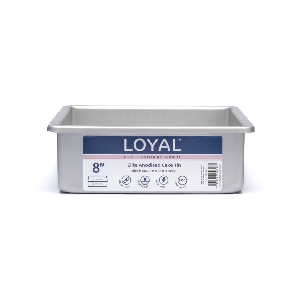 LOYAL Elite Bakvorm - Vierkant 20cm