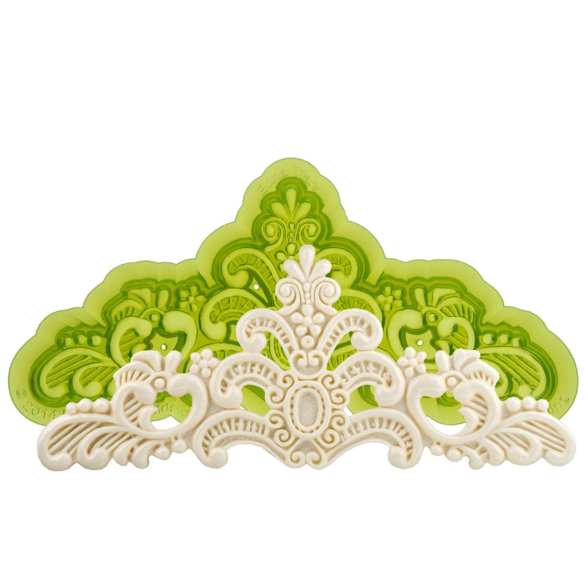 Marvelous Molds Silicone Mal - Edna Lace Mold