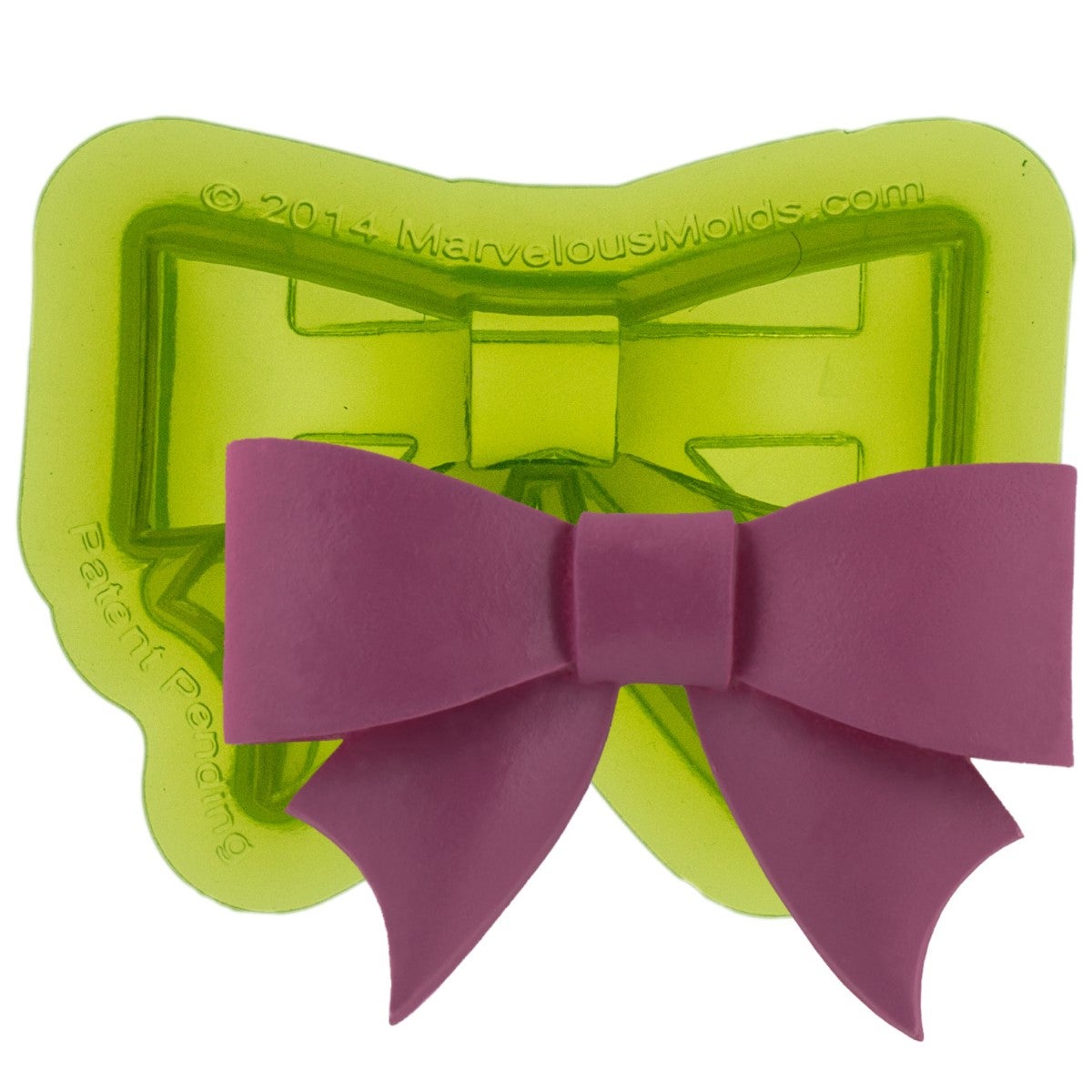 Marvelous Molds Silicone Mal - Vintage Bow Mold