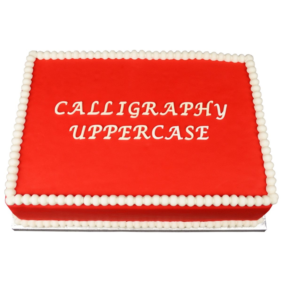 Marvelous Molds Silicone Mal - Calligraphy Uppercase Flexabet™
