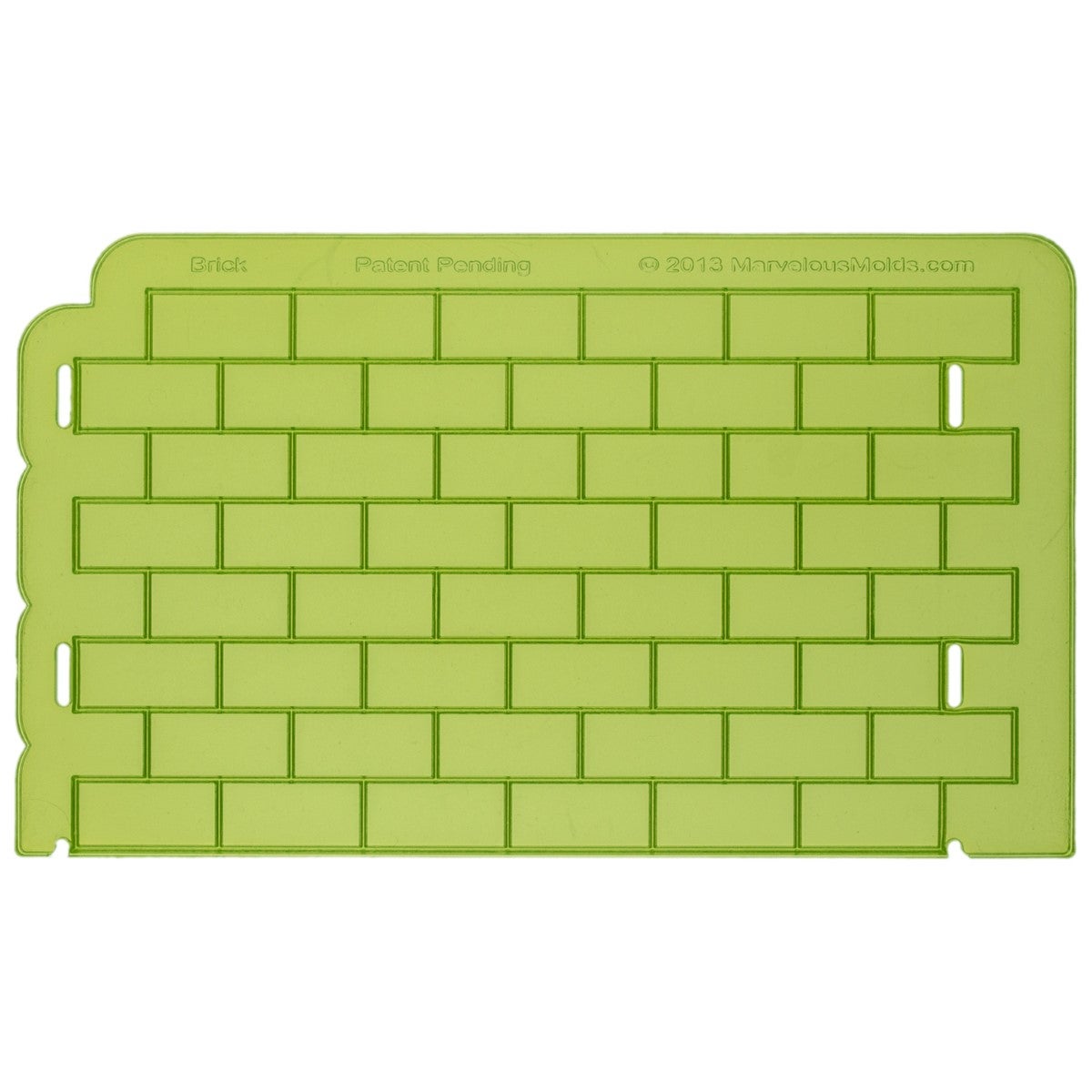 Marvelous Molds Silicone Mal - Bricks Silicone Onlay®