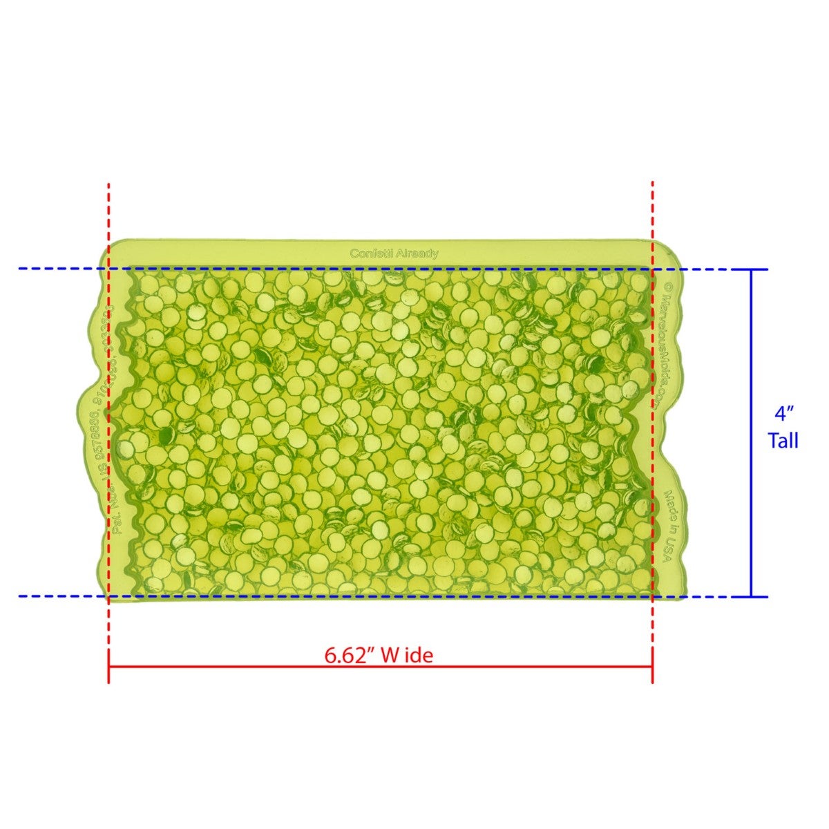 Marvelous Molds Silicone Mal - Confetti Already Simpress