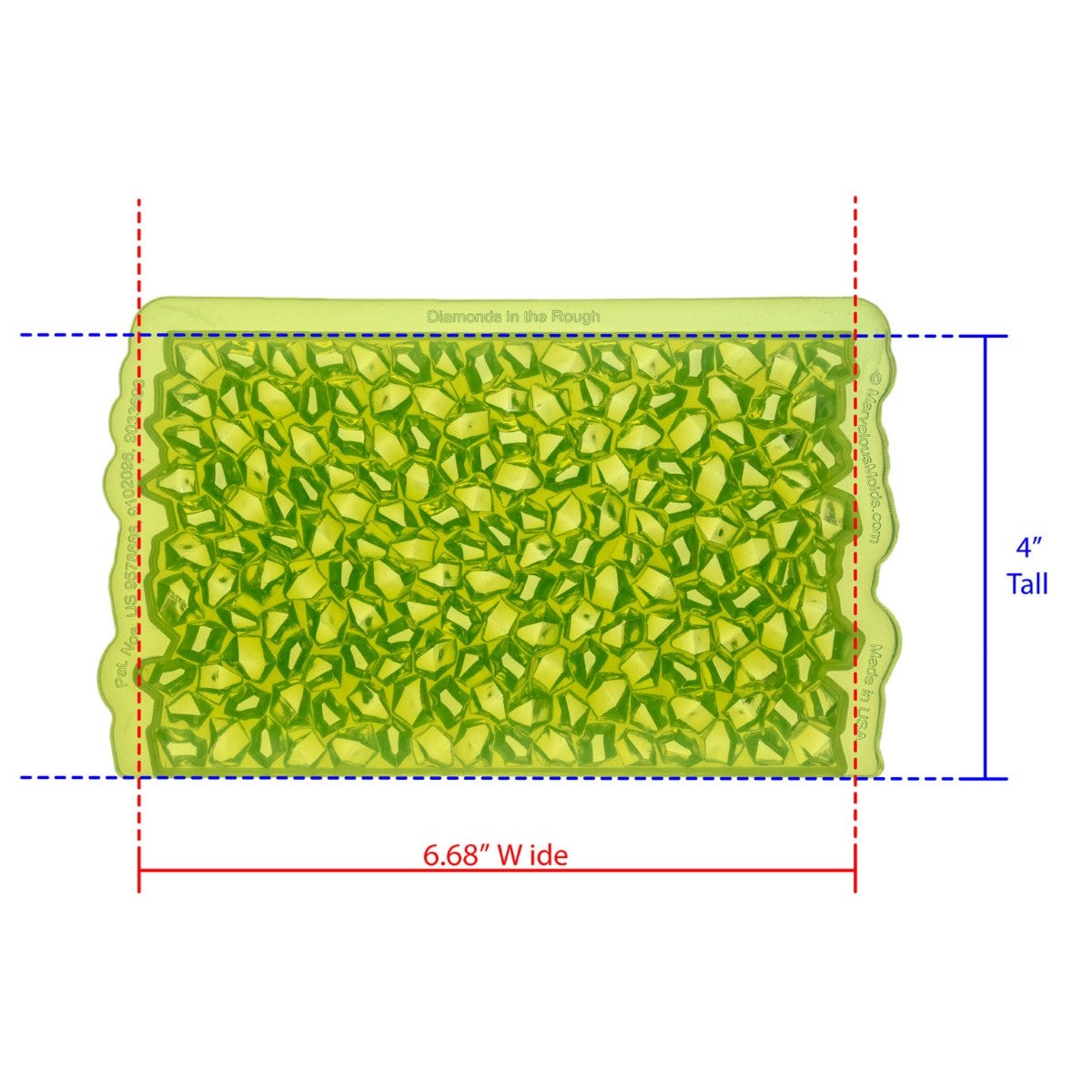Marvelous Molds Silicone Mal - Diamonds in the Rough