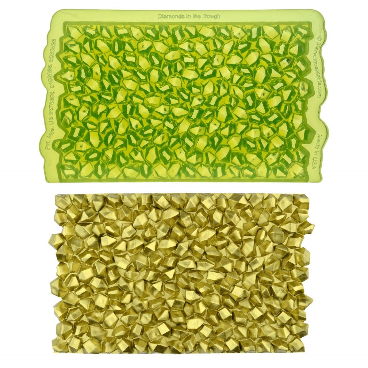 Marvelous Molds Silicone Mal - Diamonds in the Rough