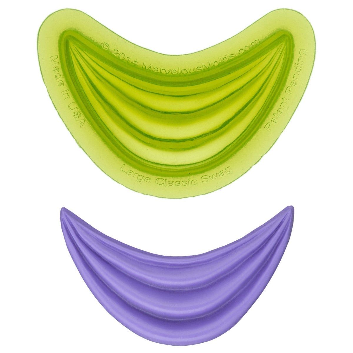 Marvelous Molds Silicone Mal - Large Classic Swag Mold