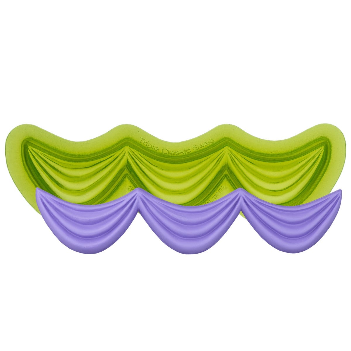 Marvelous Molds Silicone Mal - Triple Classic Swag Mold