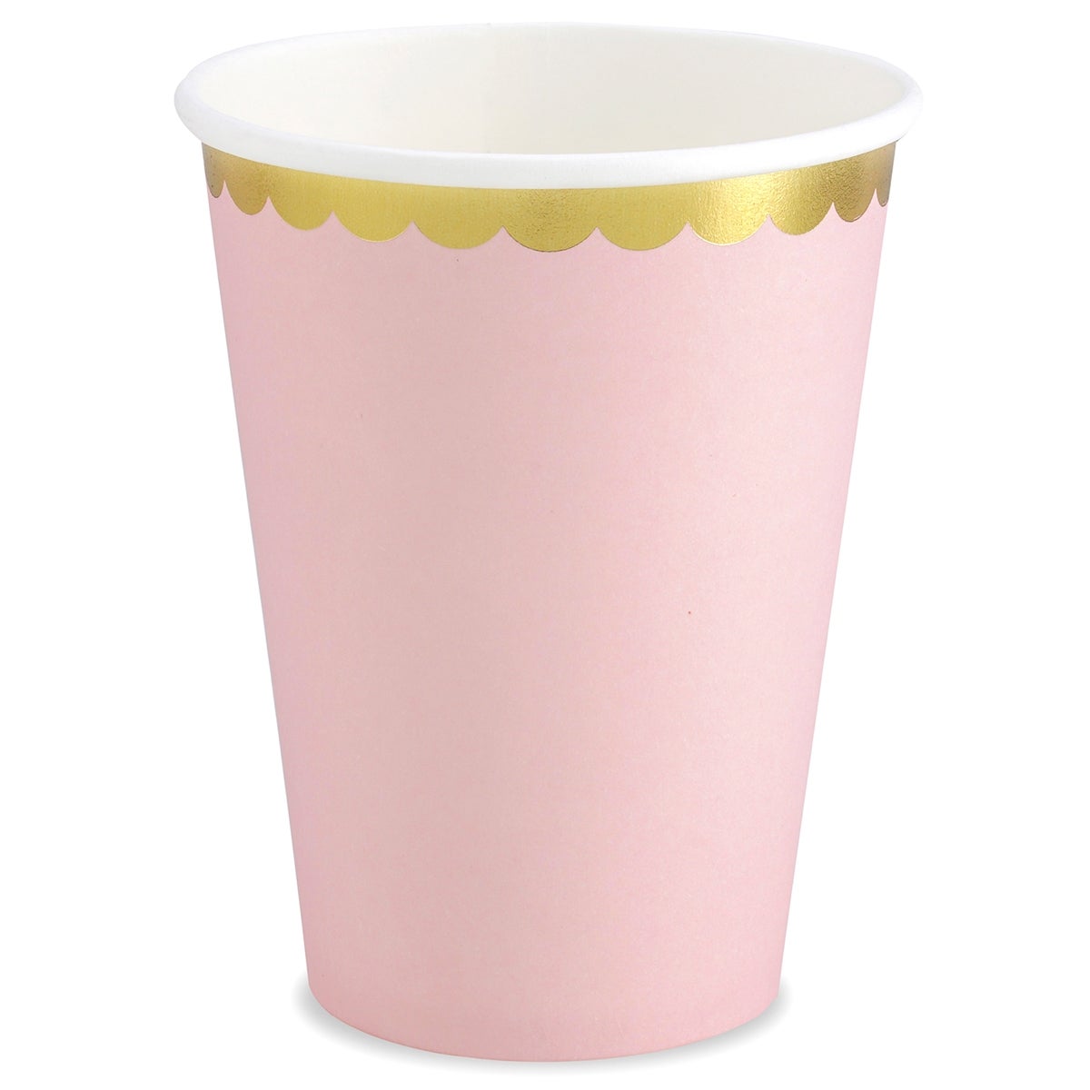 PartyDeco Bekers Licht Roze pk/6