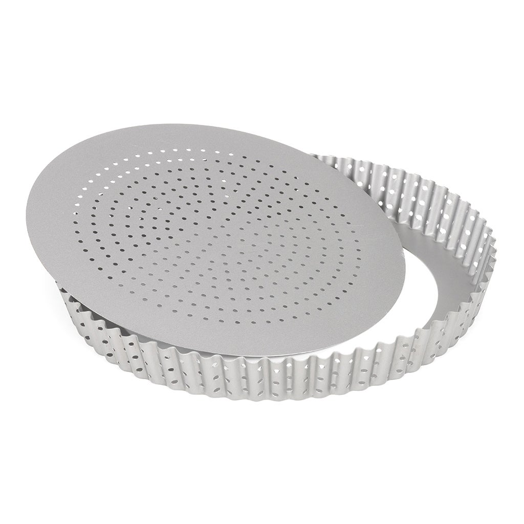 Patisse Silver-Top Quichevorm Geperforeerd Losse Bodem Ø28cm