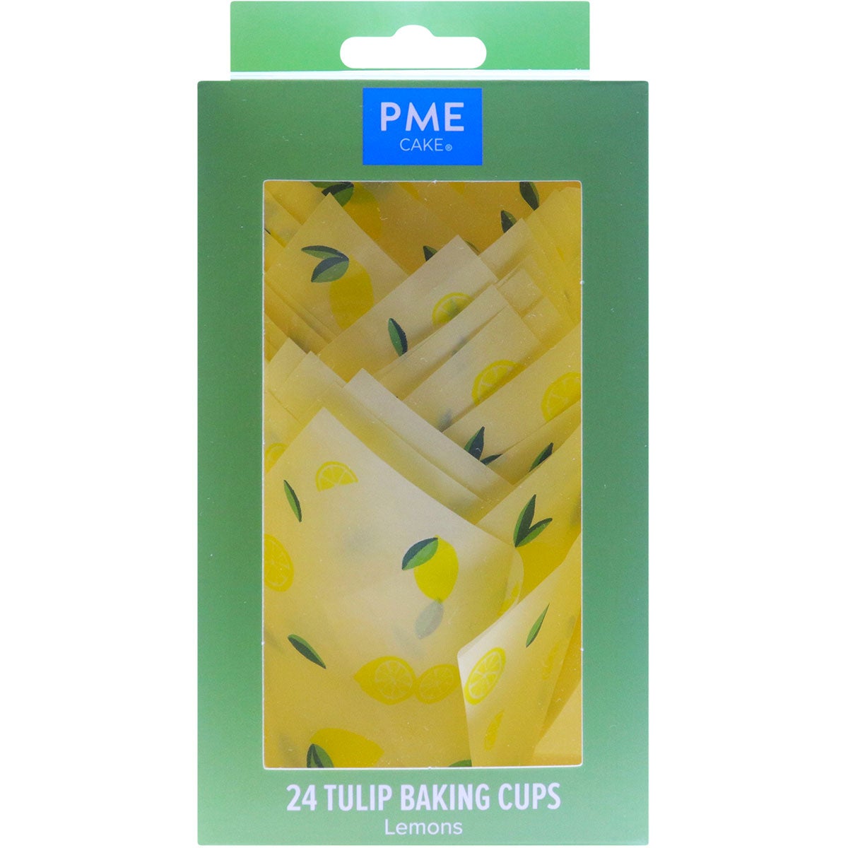 PME Muffinvormpjes Tulp Citroen Pk/24