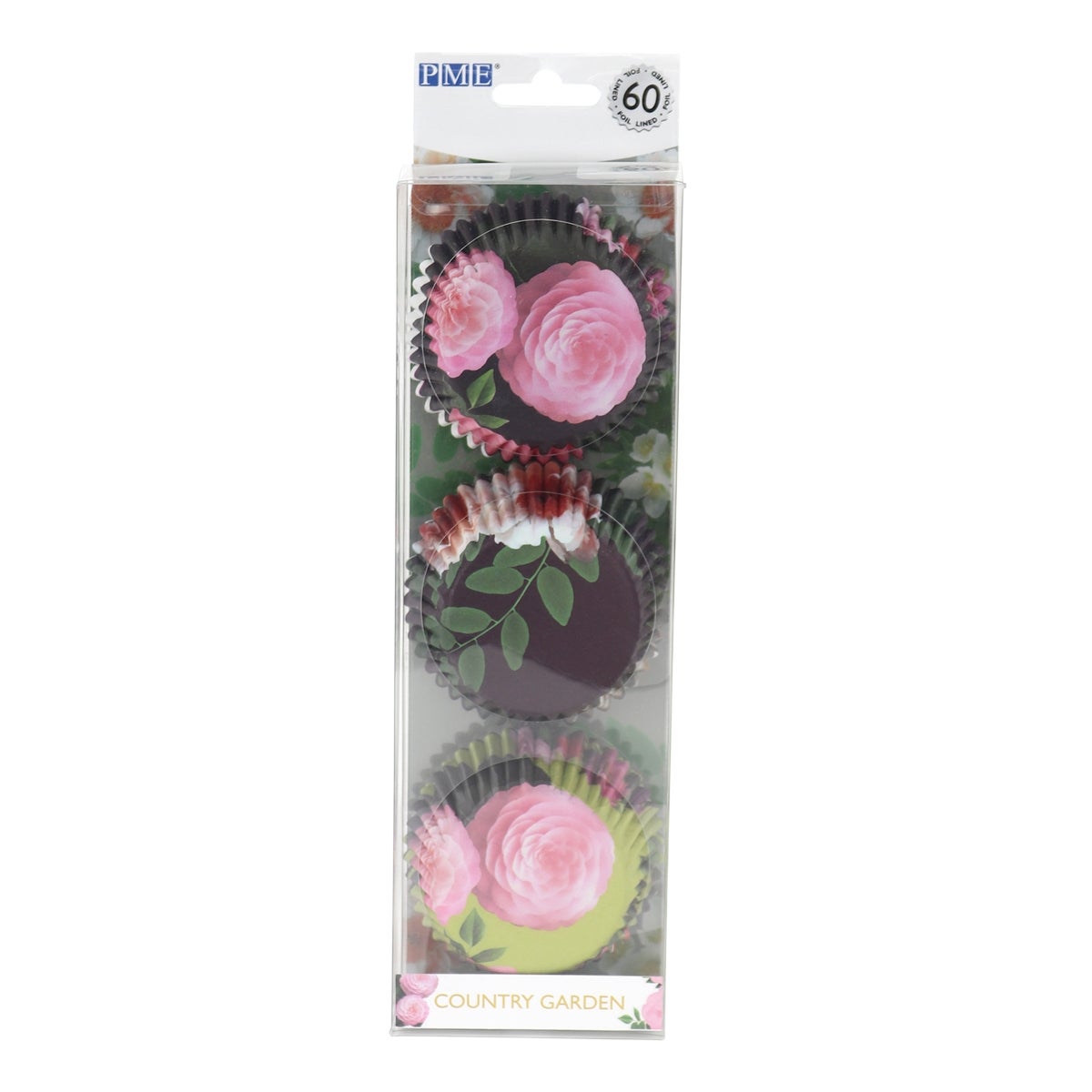 PME Cupcakevormpjes Bloementuin pk/60