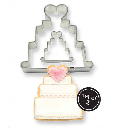 PME Bruidstaart Koekjesuitsteker Set/2