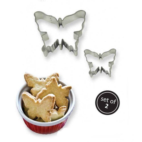 PME Vlinder Koekjesuitsteker Set/2