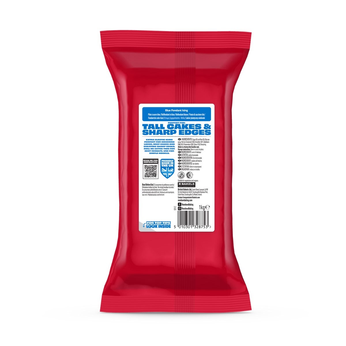 Renshaw Extra Fondant 1kg - Blauw