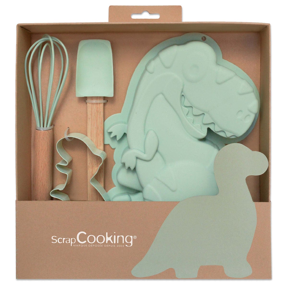 ScrapCooking Bakgerei Dino Set/4