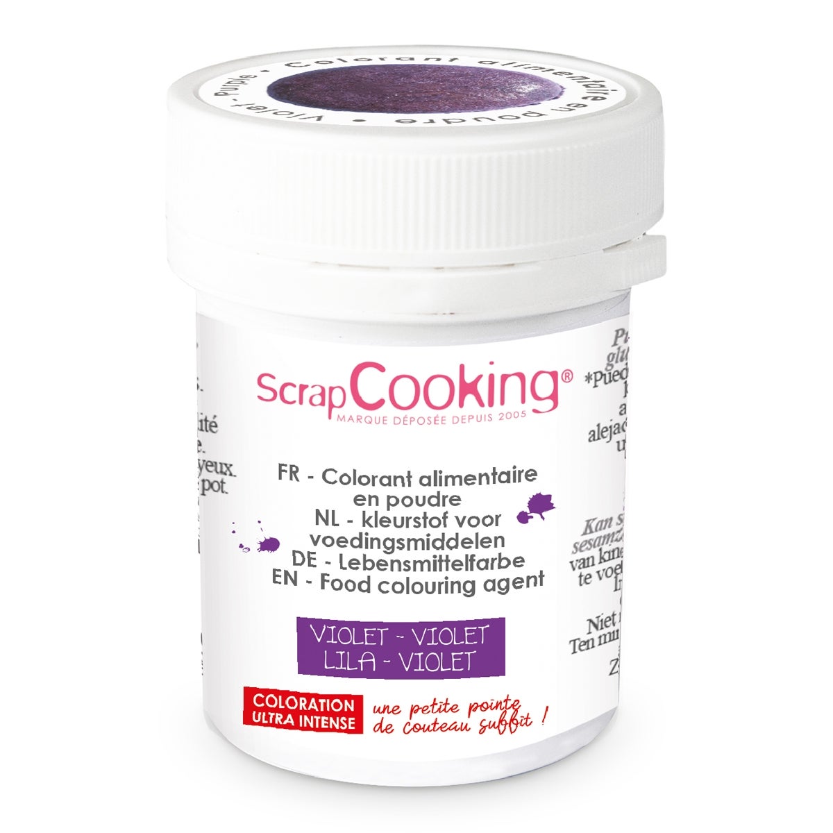ScrapCooking Kleurstofpoeder Violet 5g