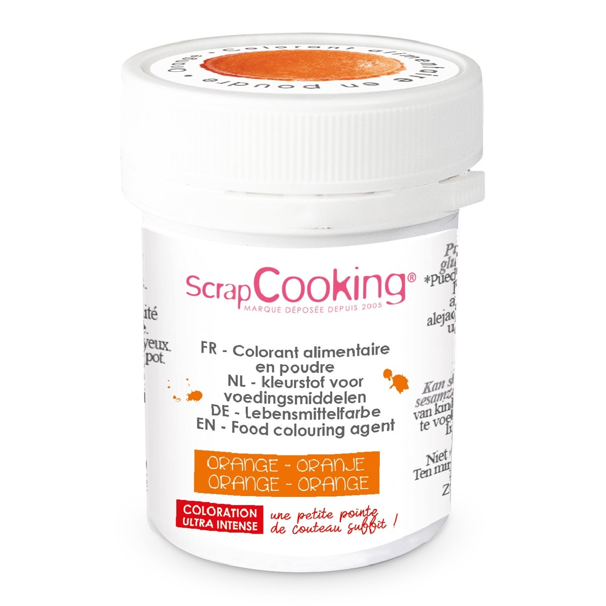ScrapCooking Kleurstofpoeder Oranje 5g