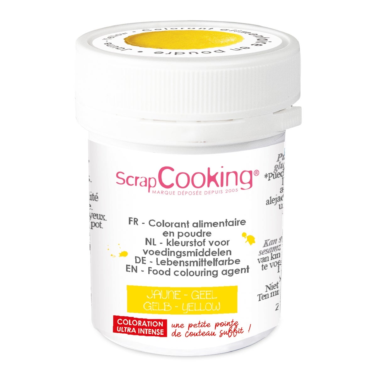 ScrapCooking Kleurstofpoeder Geel 5g