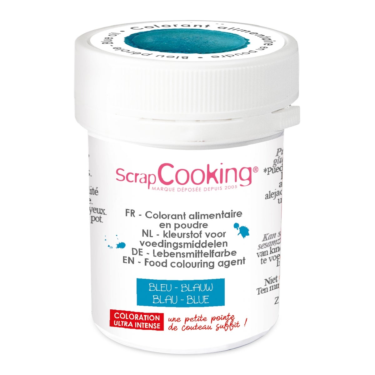 ScrapCooking Kleurstofpoeder Donkerblauw 5g