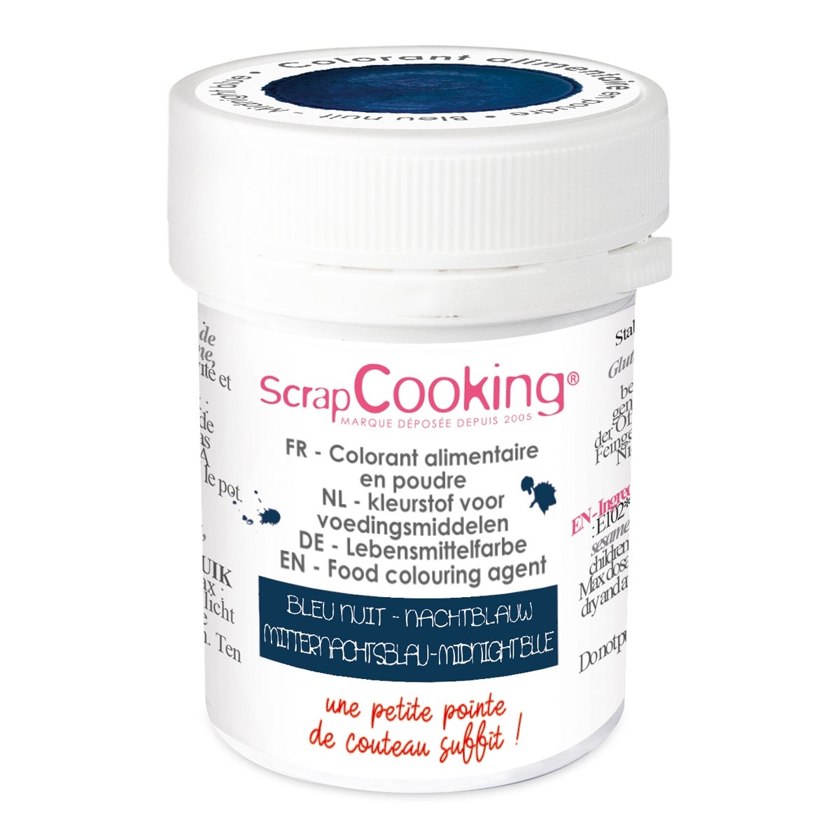 ScrapCooking Kleurstofpoeder Nachtblauw 5g