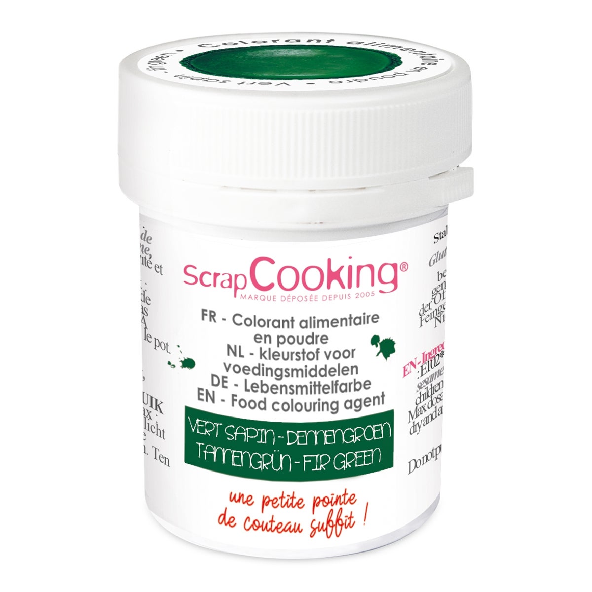 ScrapCooking Kleurstofpoeder Dennengroen 5g