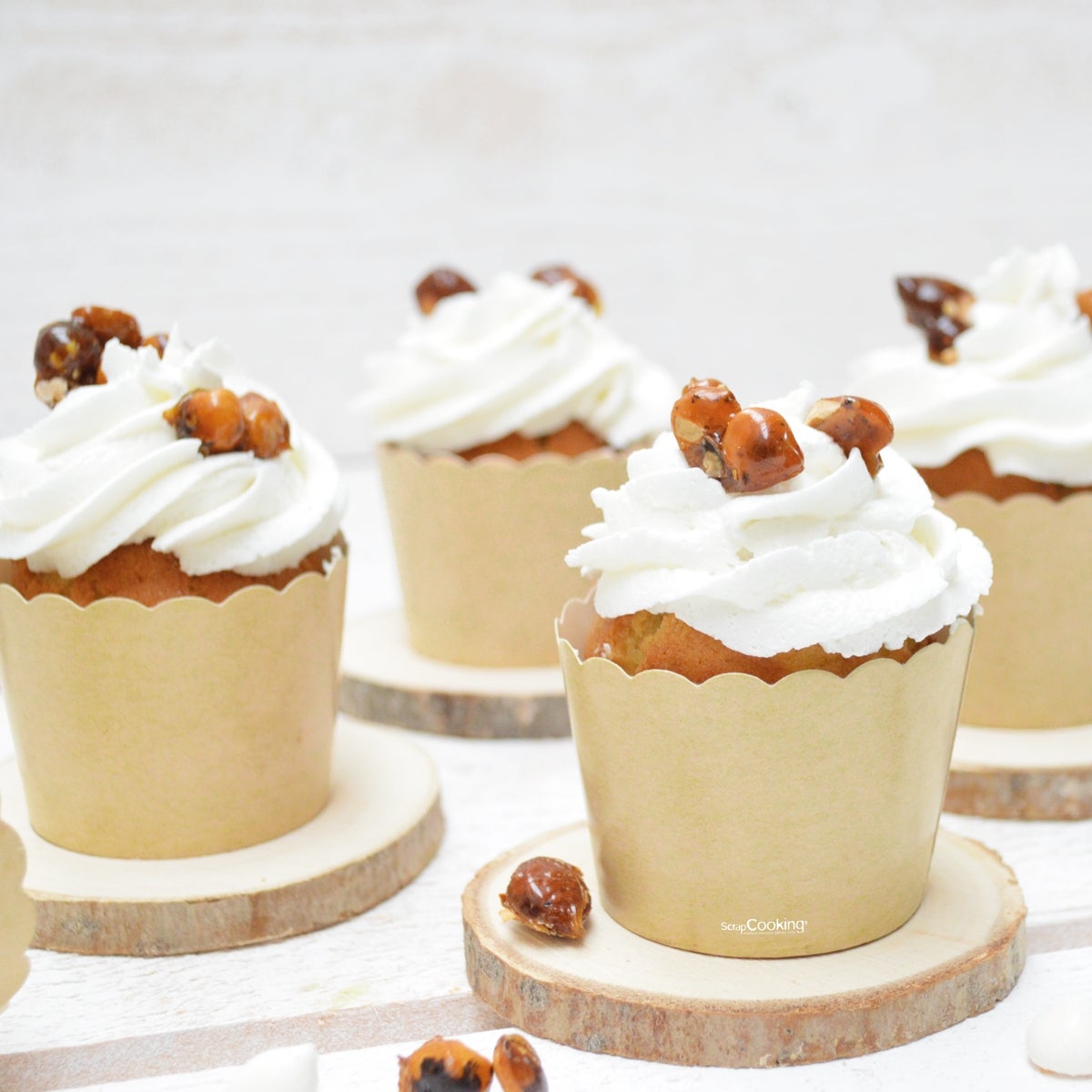 ScrapCooking Cupcakevormpjes Kraft pk/25