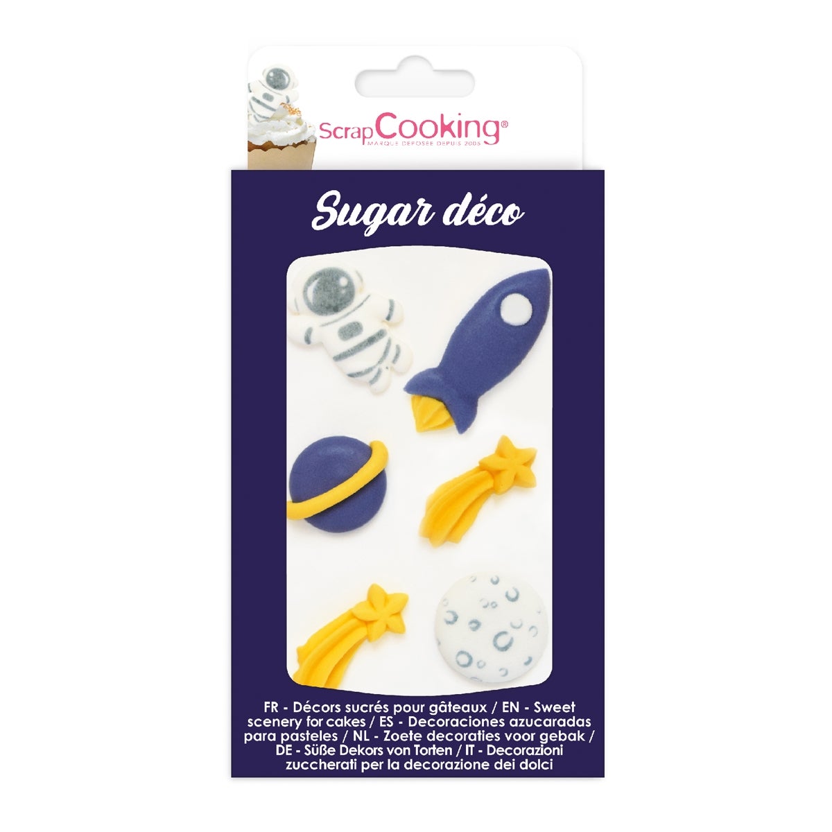 ScrapCooking Suikerdecoraties Ruimte Set/6