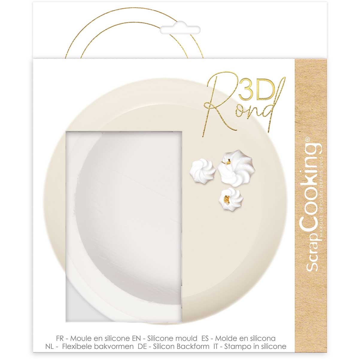 ScrapCooking 3D Siliconen Mal Essentiel 21cm