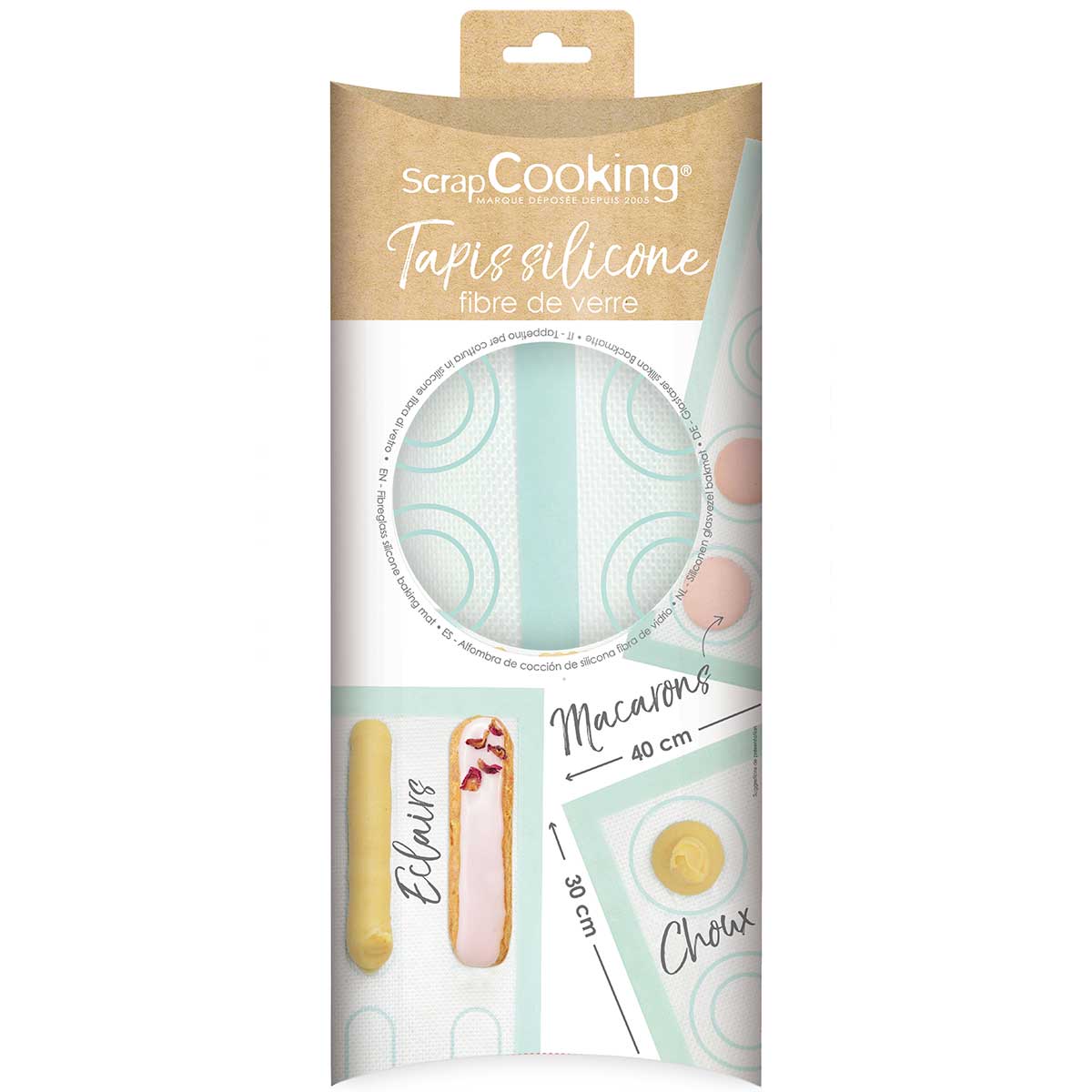 ScrapCooking Platinum Siliconen Bakmat