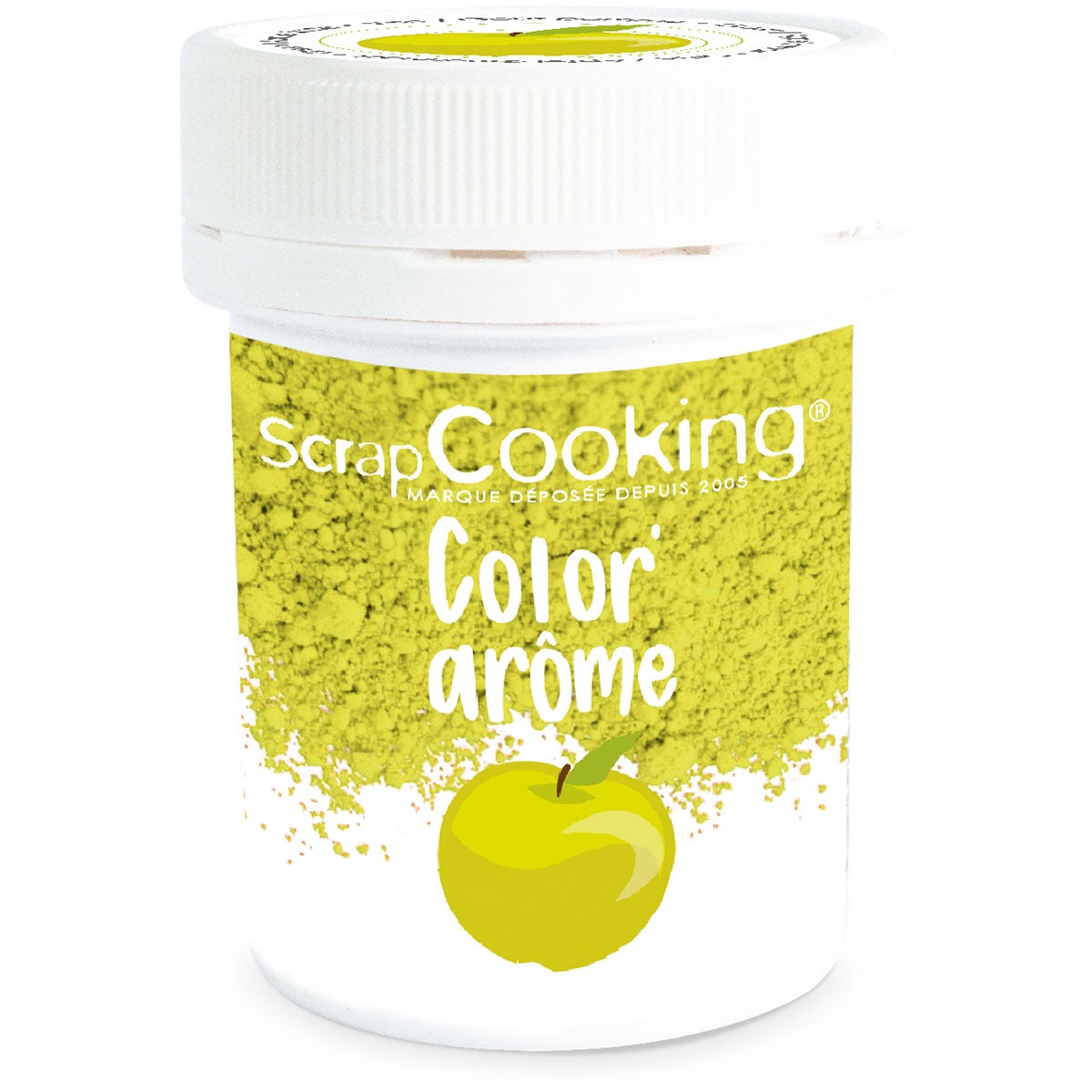 Scrapcooking Kleur & Smaakpasta Groen / Appel 10g