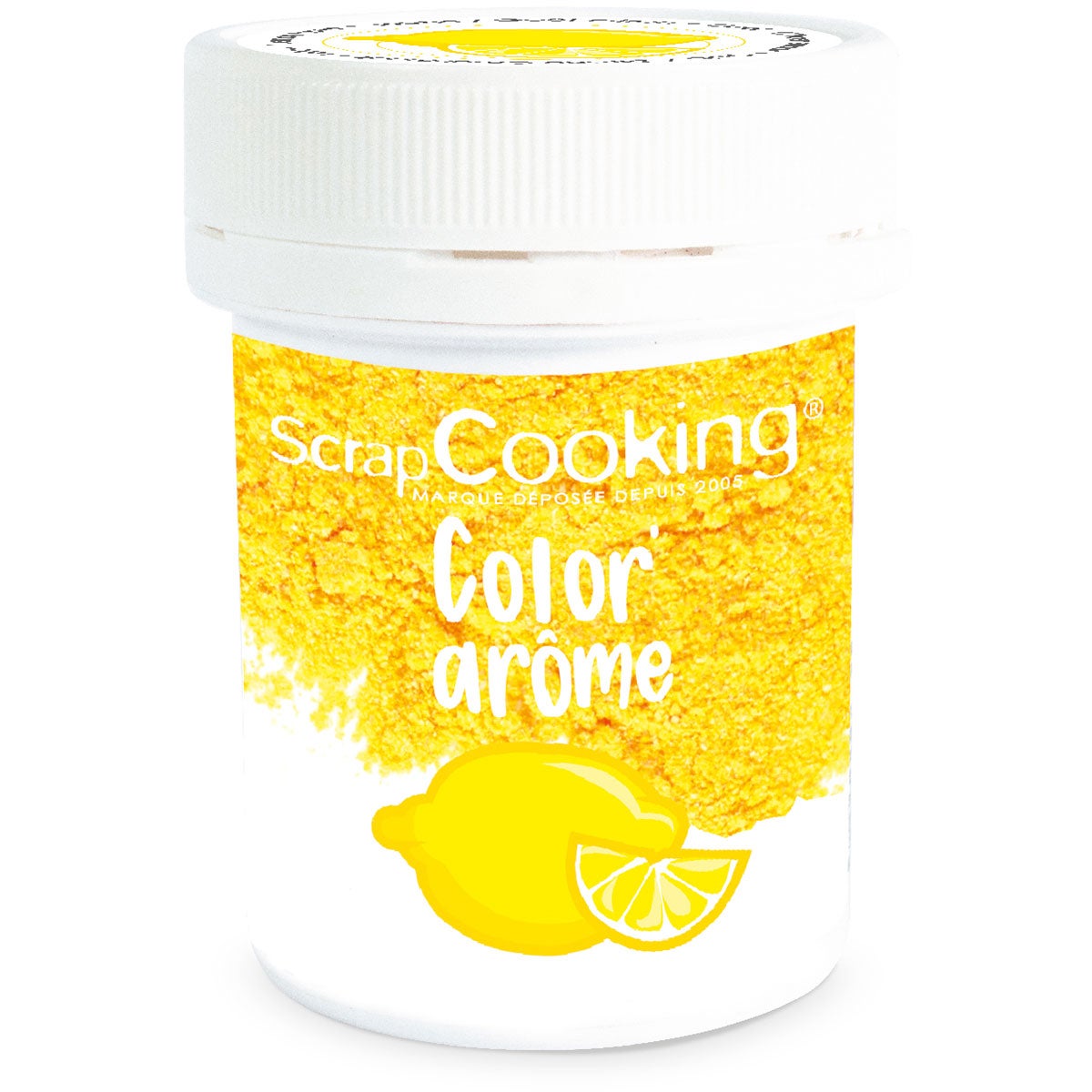 Scrapcooking Kleur & Smaakpasta Geel / Citroen 10g