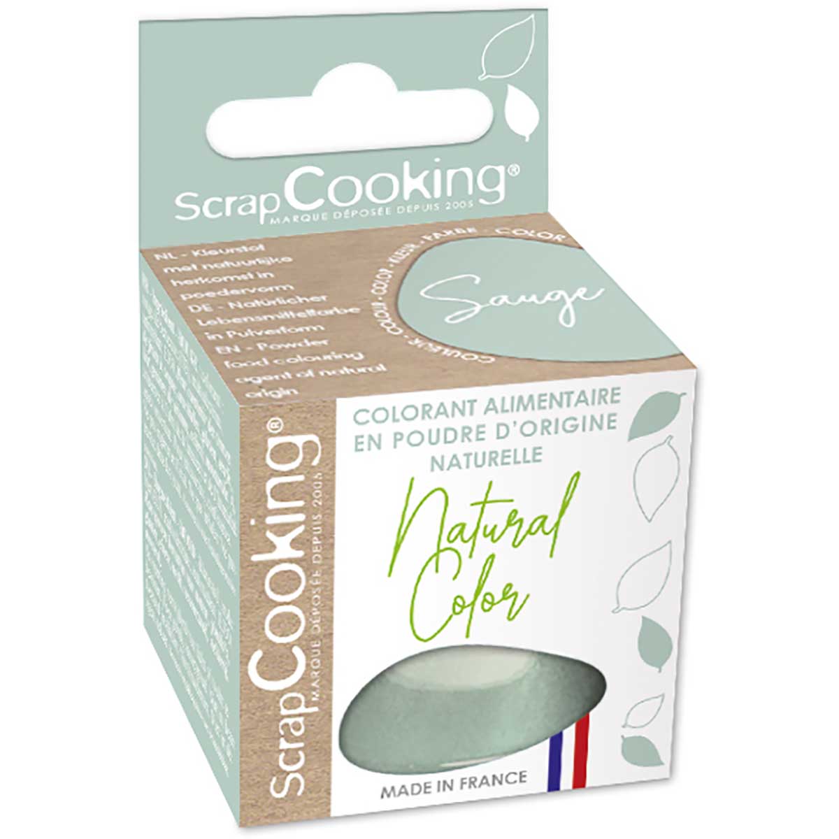 ScrapCooking Natuurlijke Kleurstofpoeder Sage 10g
