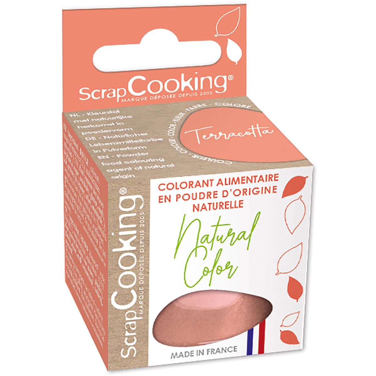 ScrapCooking Natuurlijk Kleurstofpoeder Terracotta 10g