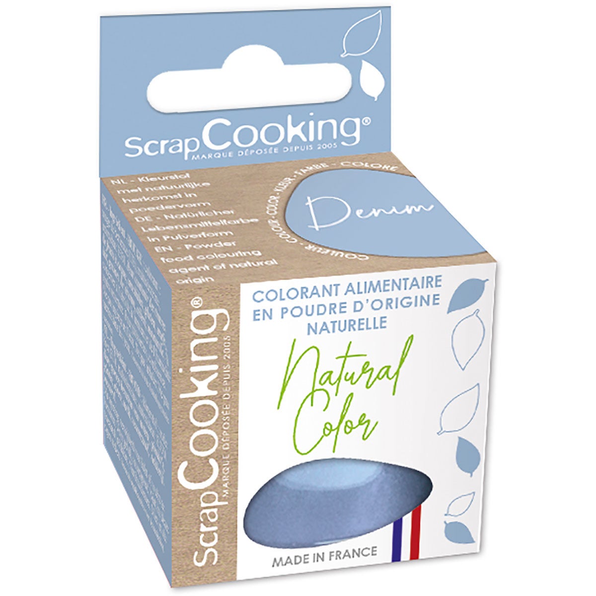 ScrapCooking Natuurlijke Kleurstofpoeder Denim 10g