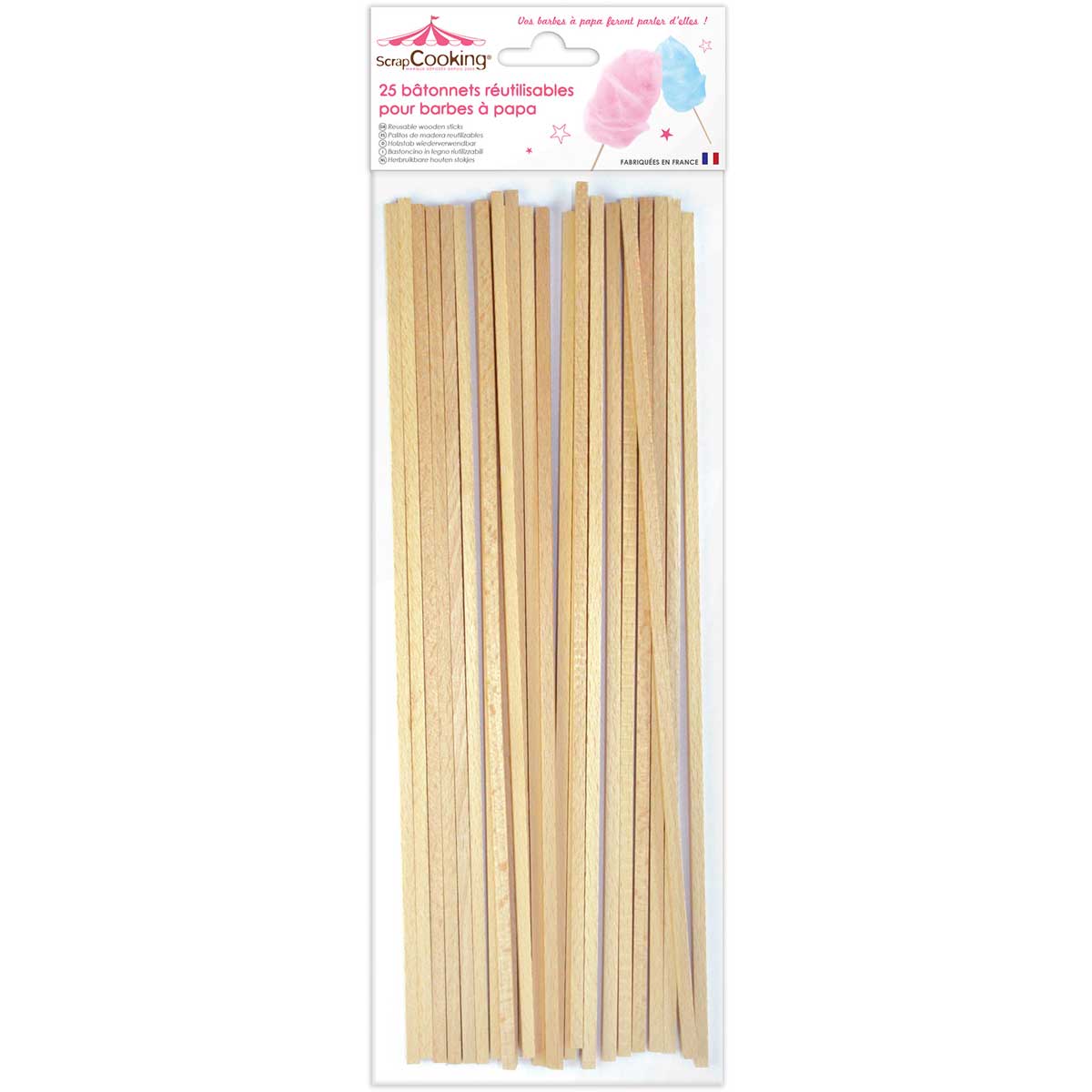 Scrapcooking Suikerspin Stokjes
