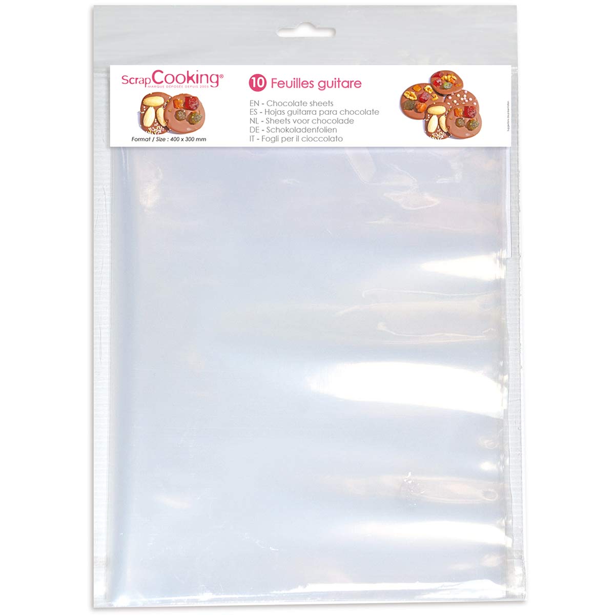 Scrapcooking Chocolade Folie Sheets pk/10