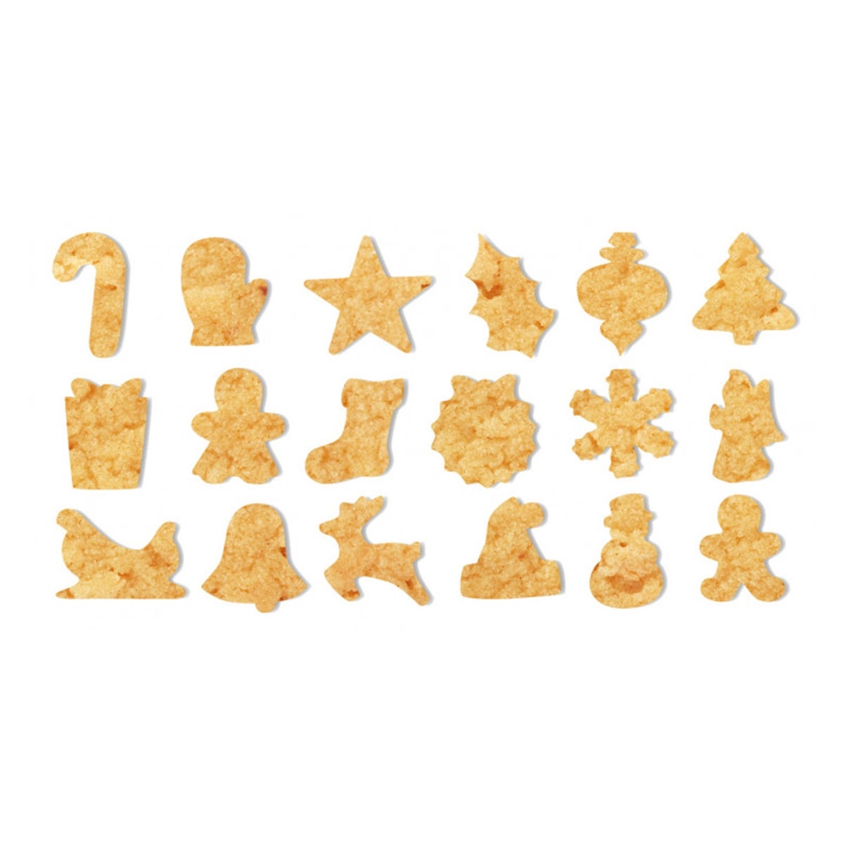 Scrapcooking Koekjesuitstekers Kerst in emmer Set/18