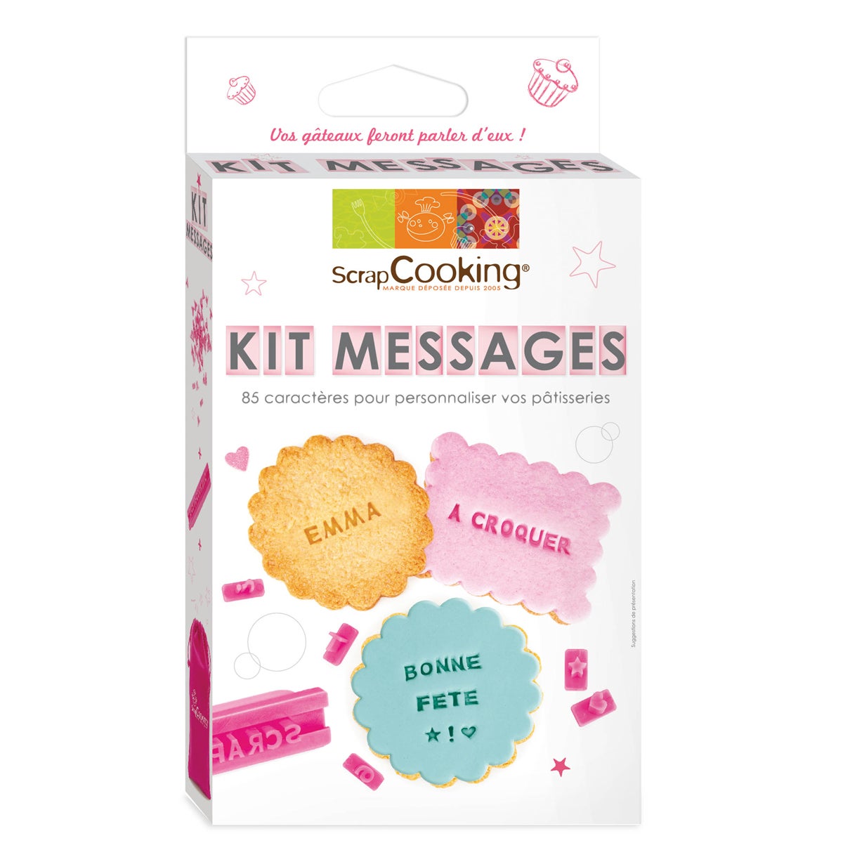 Scrapcooking Tekst & Tekens Set/87