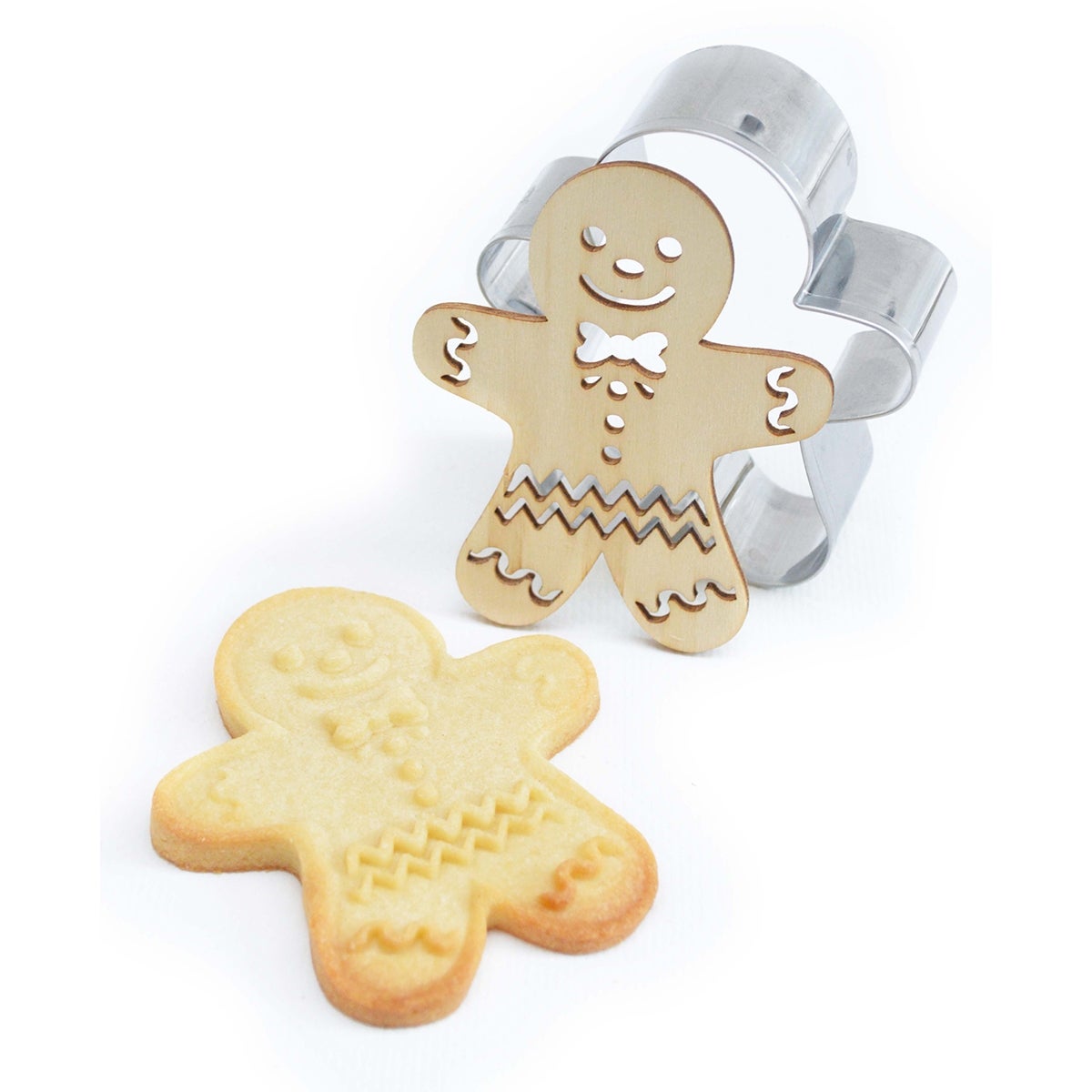 Scrapcooking Koekjesuitsteker & Embosser Gingerbread Man