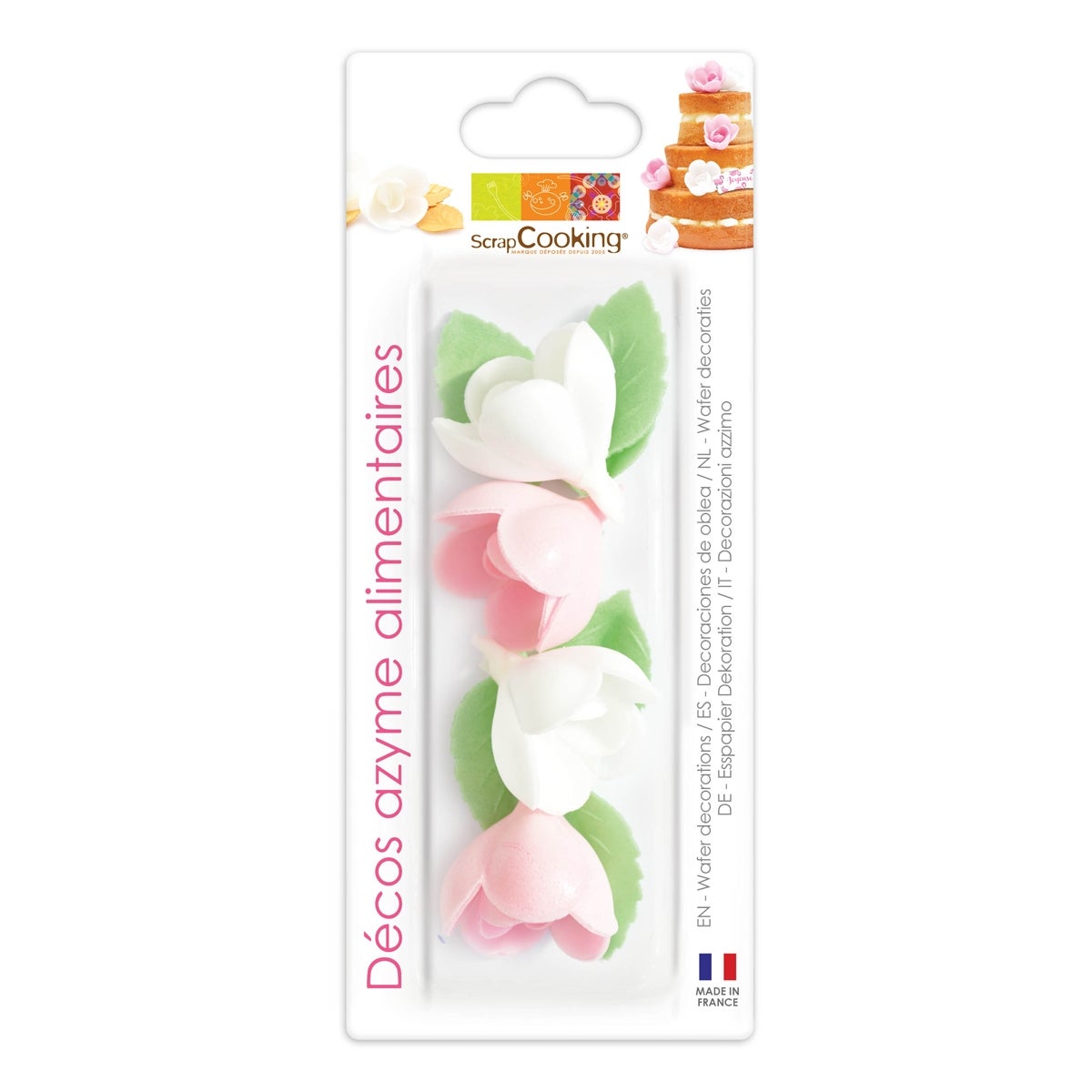 Scrapcooking Assorti Roos & Blad Decoratie Set/10