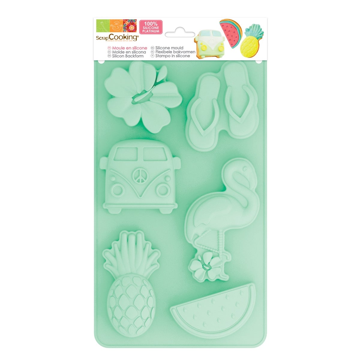 Scrapcooking Siliconen Bakvorm Zomer
