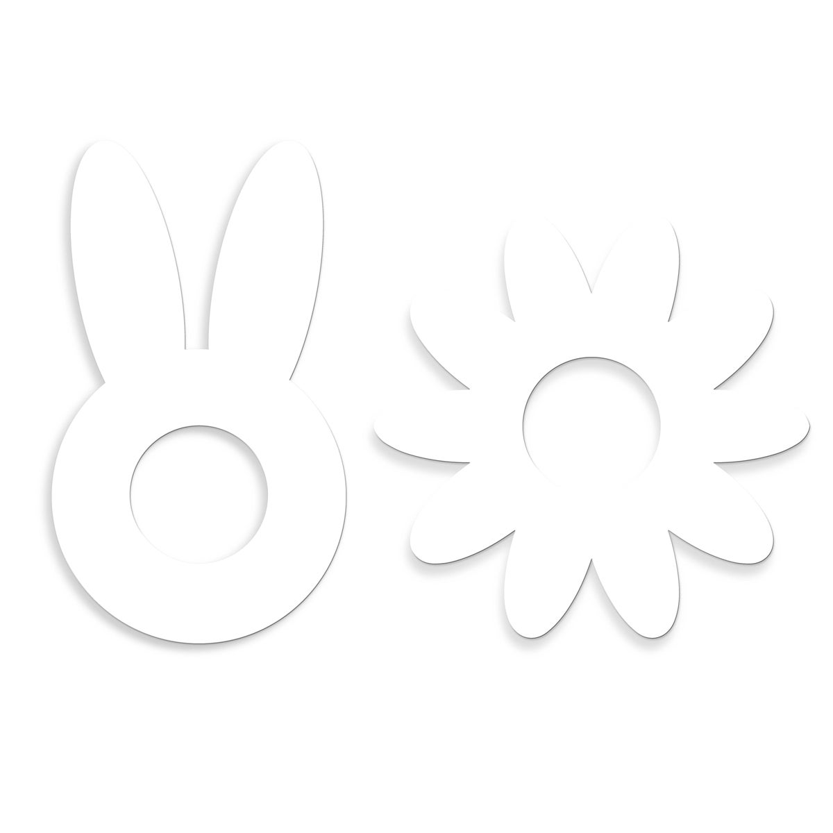 Scrapcooking Cookie Cake Template Bloem & Konijn Set/2